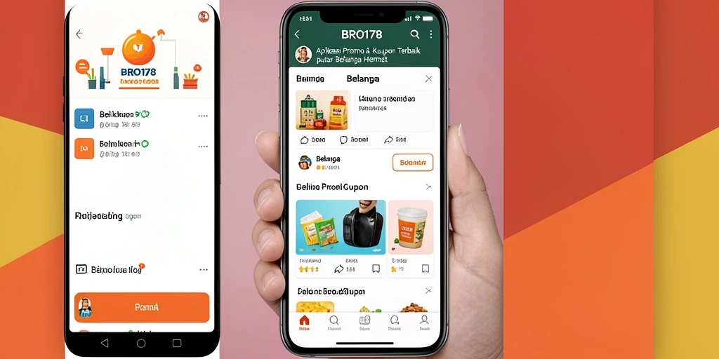 Antarmuka aplikasi BRO178 yang sederhana dan mudah digunakan.
