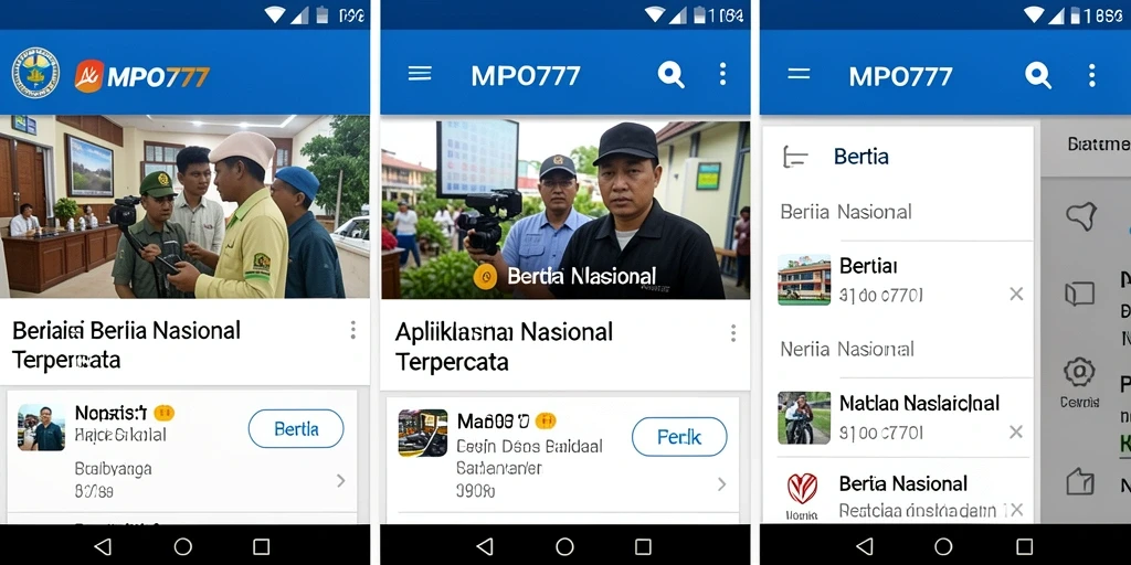Antarmuka MPO777 yang menarik dan informatif untuk berita nasional.