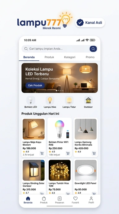 Halaman Resmi Lampu777 untuk Pengguna Android